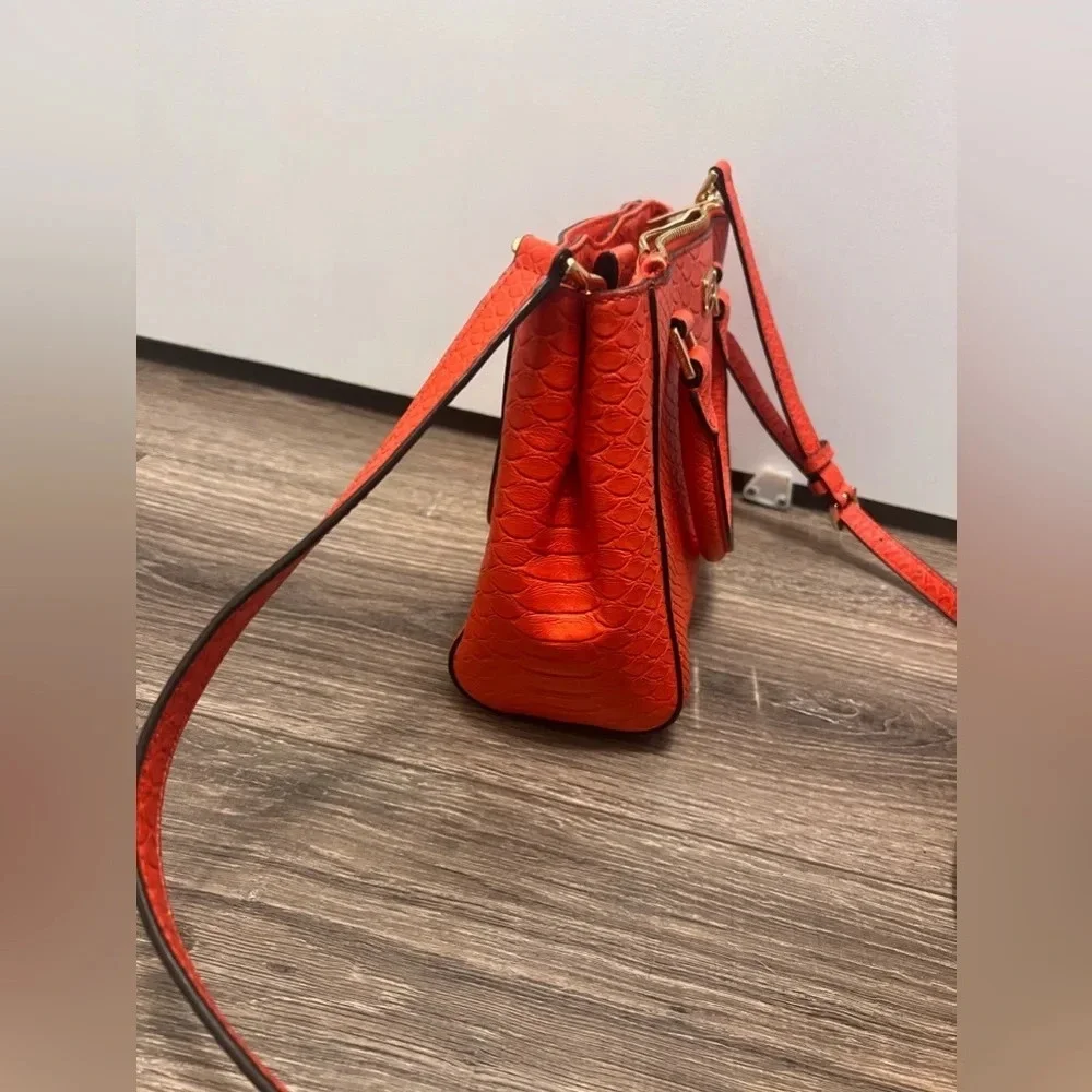 Michael Kors Kellen Extra Small (XS) Satchel Coral